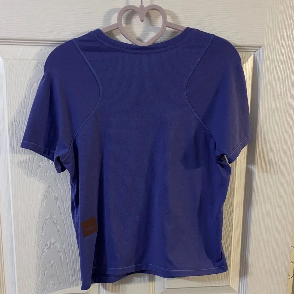 Lululemon Lightweight Cinched Hem Hiking T-Shirt Size 4 Charged Indigo - Picture 6 of 8